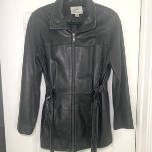 Vintage Jaqueline Ferrar Lambskin Leather Jacket